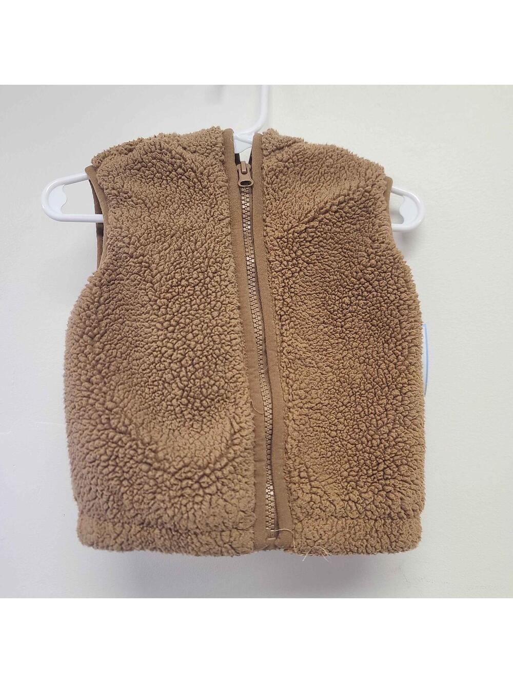 brown Max Studio Baby Hooded Dinosaur Vest, 6M B